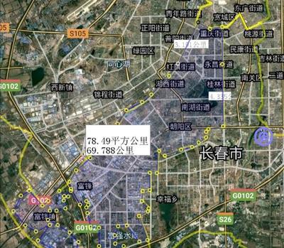 吉林省長(zhǎng)春市建成區(qū)排名,南關(guān)區(qū)最大,雙陽區(qū)最小,了解一下?